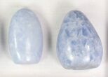 Lot: Lbs Free-Standing Polished Blue Calcite - Pieces #77722-2